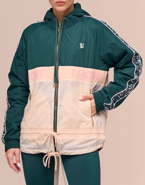 SPORTY GREEN WINDBREAK