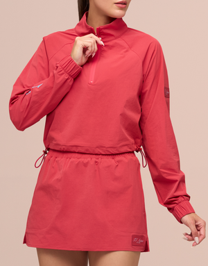 SPRING CORAL HOODIE