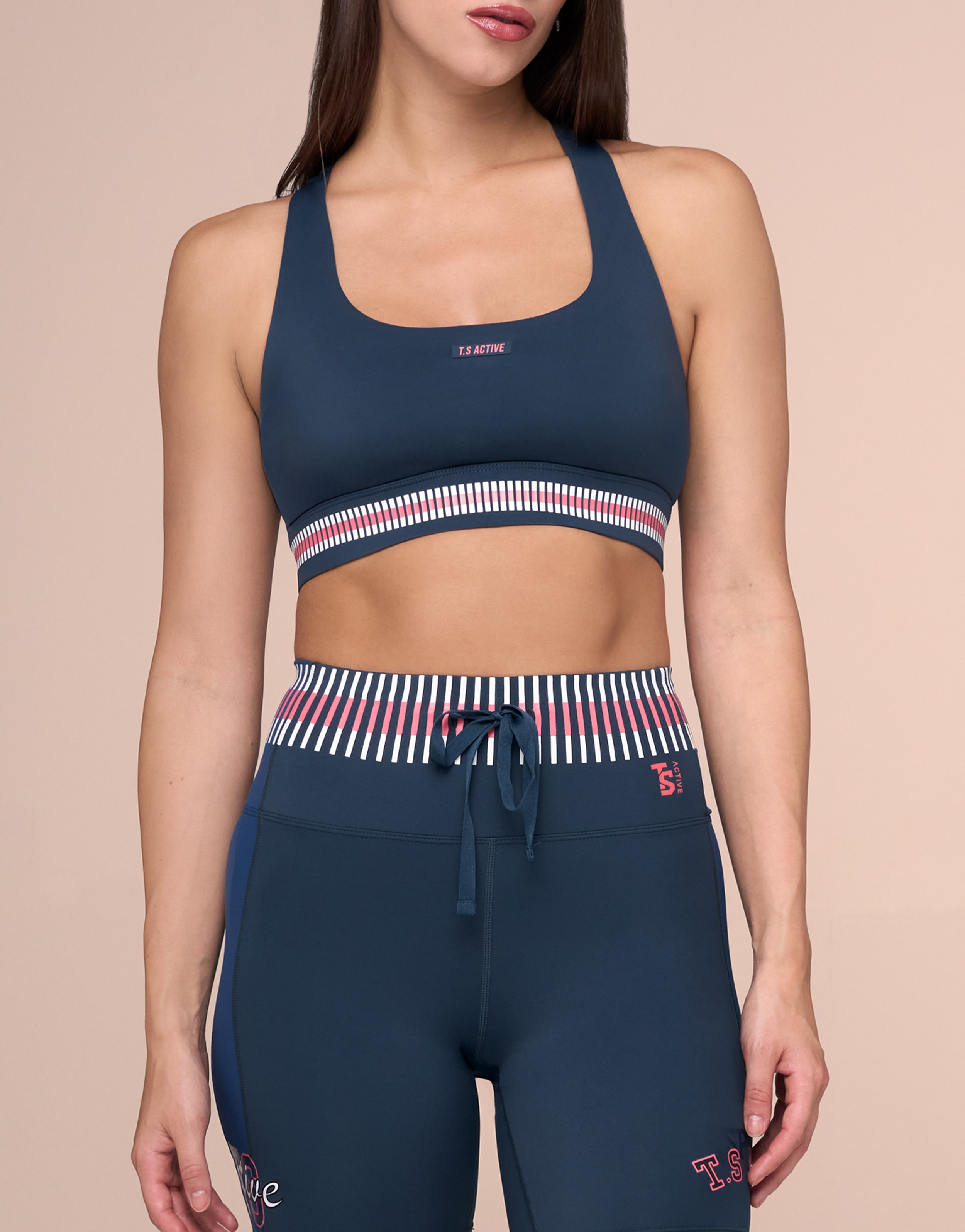 WILD PITCH NAVY TOP