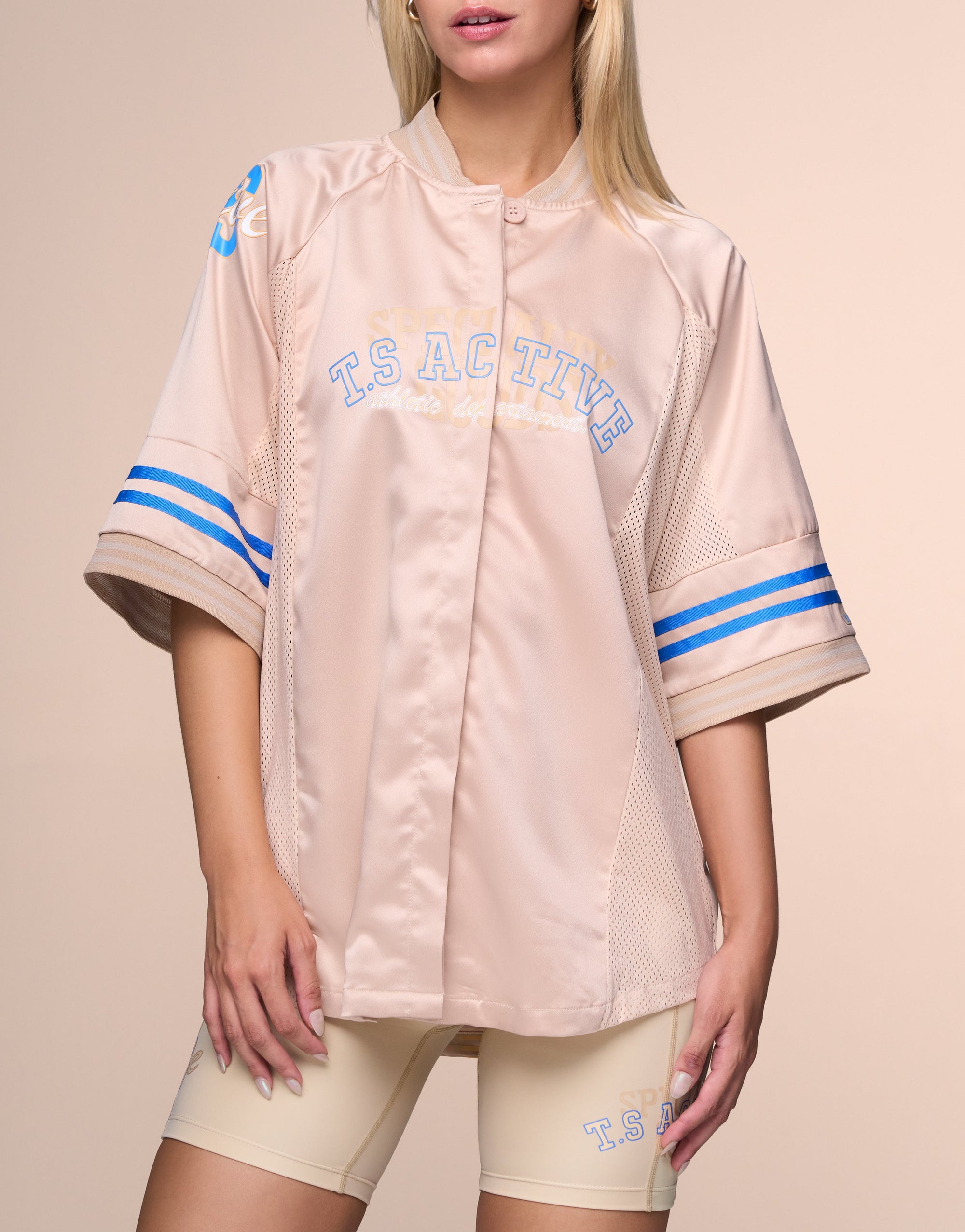 WILD PITCH BEIGE SHIRT