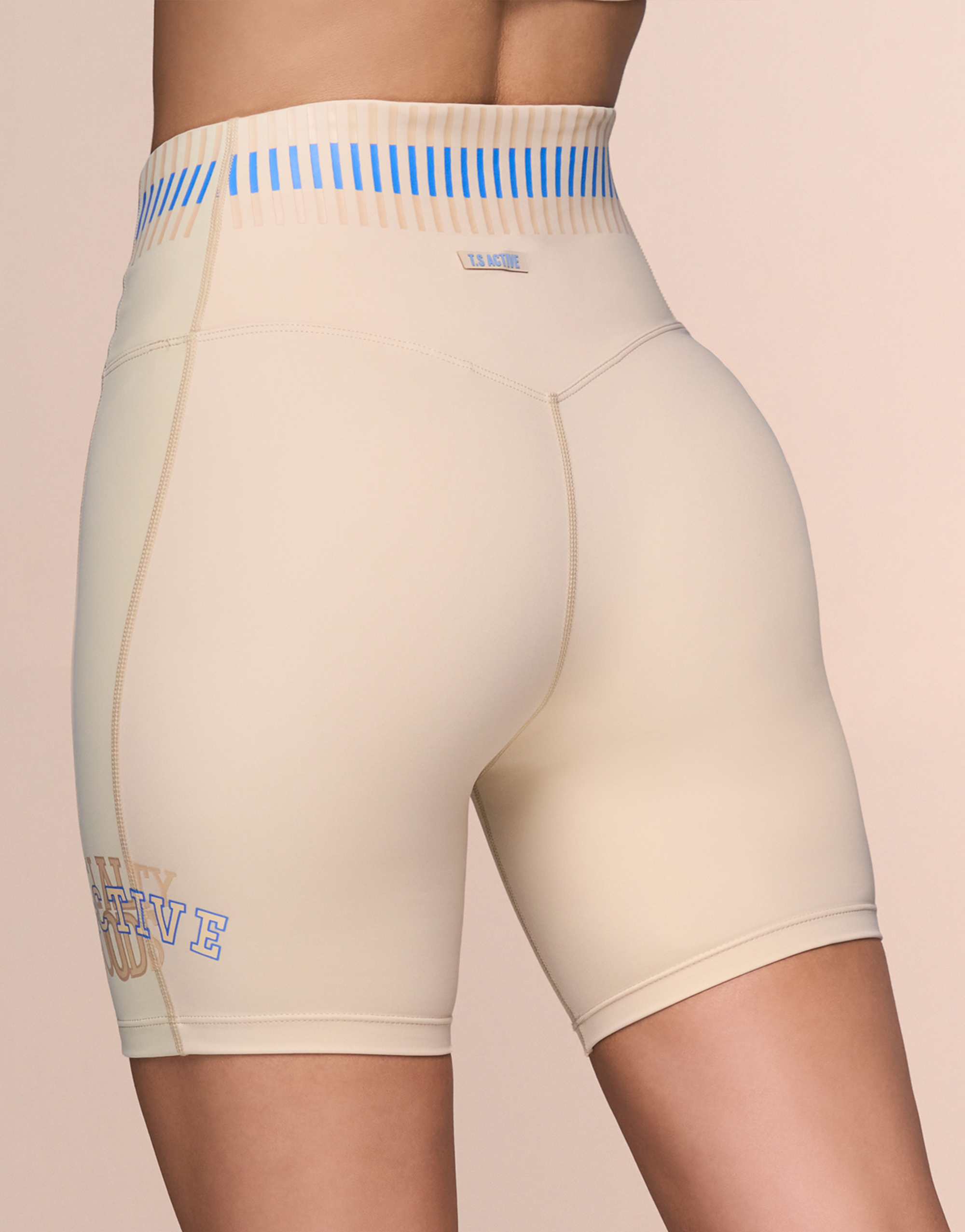 WILD PITCH BEIGE SHORT