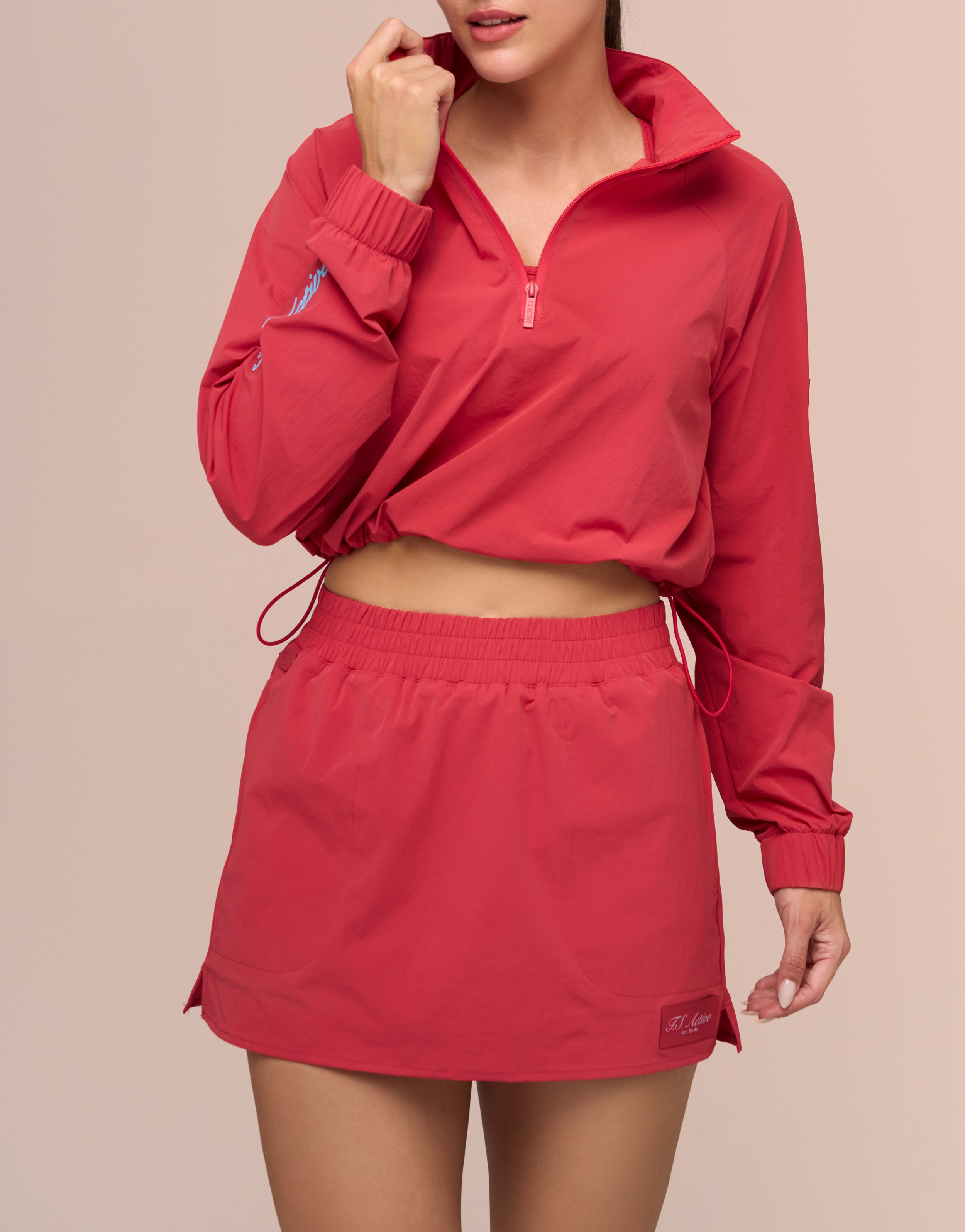 SPRING CORAL SKIRT