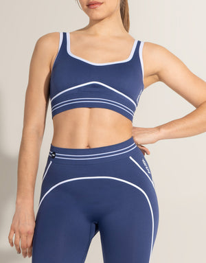 BLOOM BLUE TOP SEAMLESS